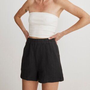 Easy Pull-On Shorts in Lightspun Madewell NTW